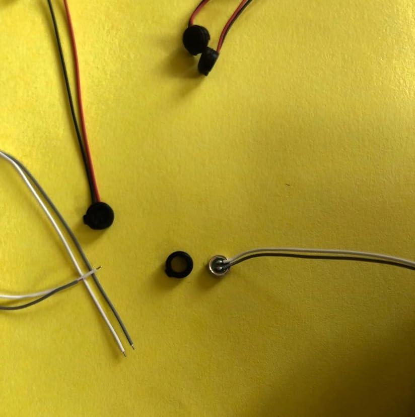 DirectNine Basics DirectNine Basics Replacement Noise Reduction Microphone for Sony WH-1000XM4 Noise Cancelling Microphone, Built-in Mic Repair Accessories for XM4 (1pc Black)