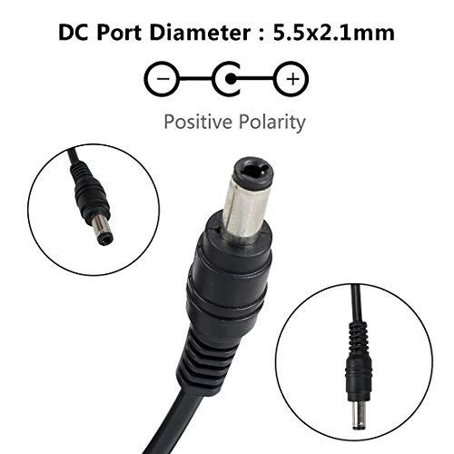 inShareplus inShareplus 6V Low Voltage Power Supply, Transformer, Power Adapter, DC 6V 10A, 60 Watt Max, AC 100-240V to DC 6V, with 5.5/2.1 DC Female Barrel Connector