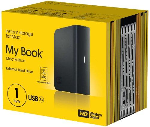Western Digital Western Digital WDH1U10000AN My Book Mac Edition 1TB External Hard Drive