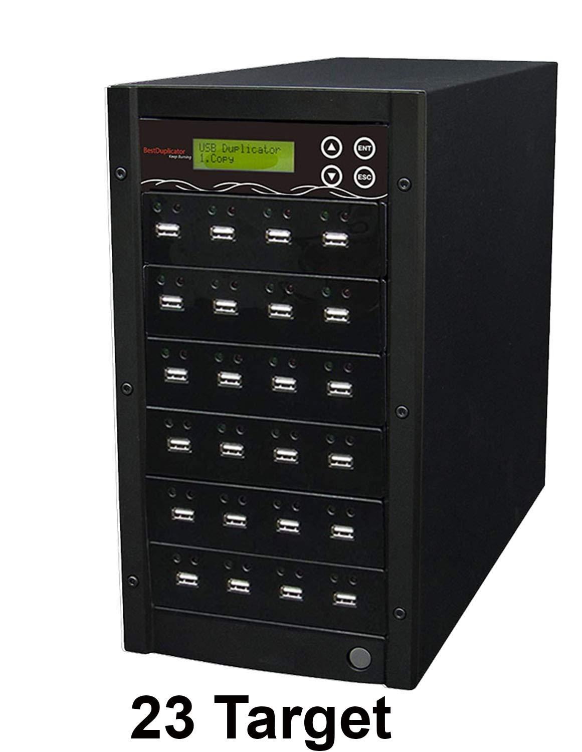 BestDuplicator Bestduplicator BD-USB-15T 15 Target Standalone 1 to 15 USB Flash Drive Duplicator/Multiple Flash USB Card Copier
