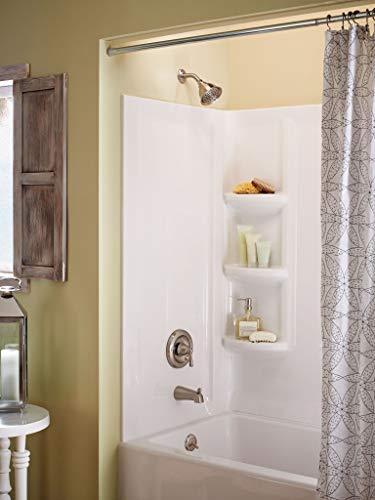 Moen Moen 82910SRN Banbury Posi-Temp Pressure Balanced Tub and Shower Trim, 6.00 x 8.00 x 4.00, Spot Resist Brushed Nickel