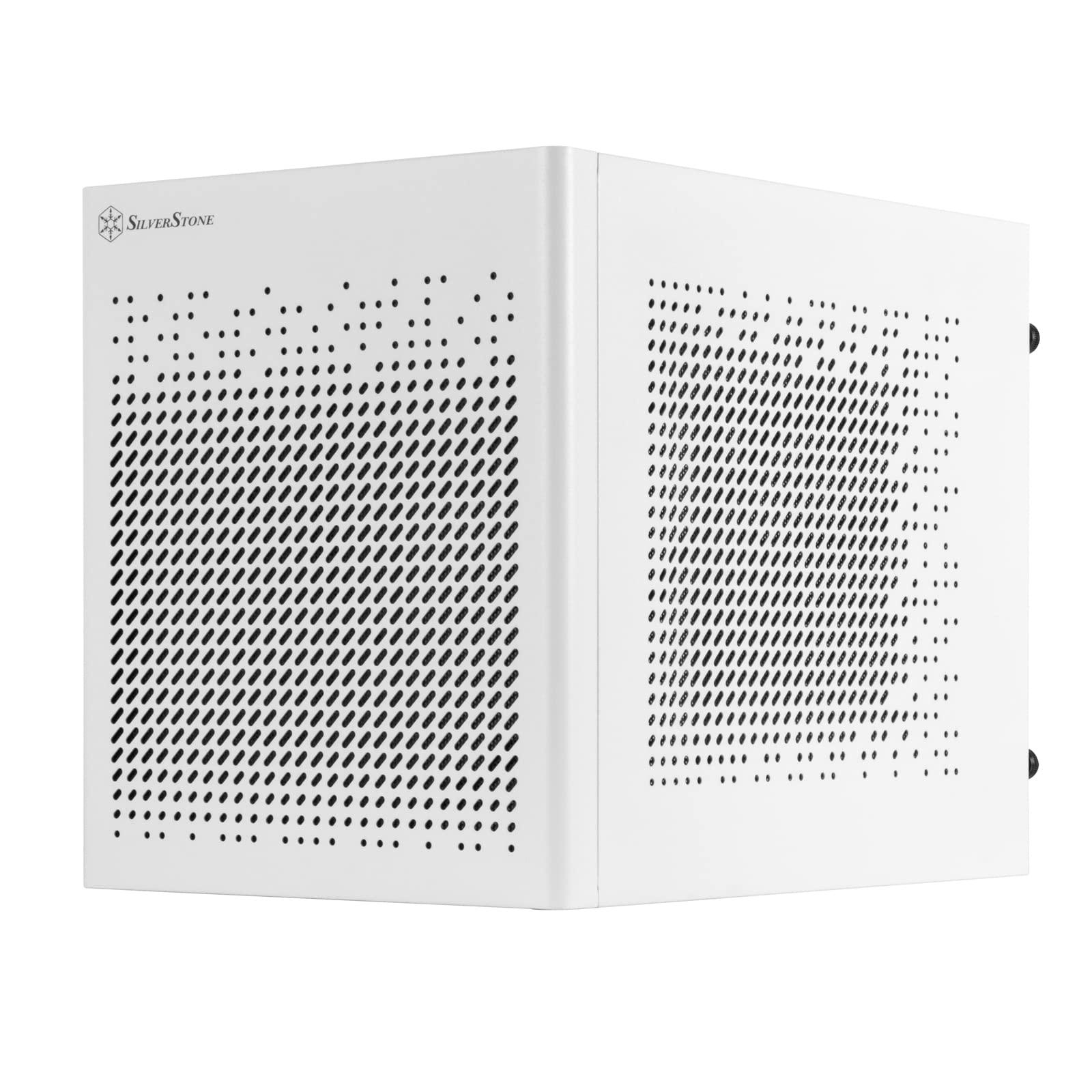 SilverStone SilverStone Technology SUGO 16 White Mini-ITX Small Form Factor case with All Steel Construction, SST-SG16W