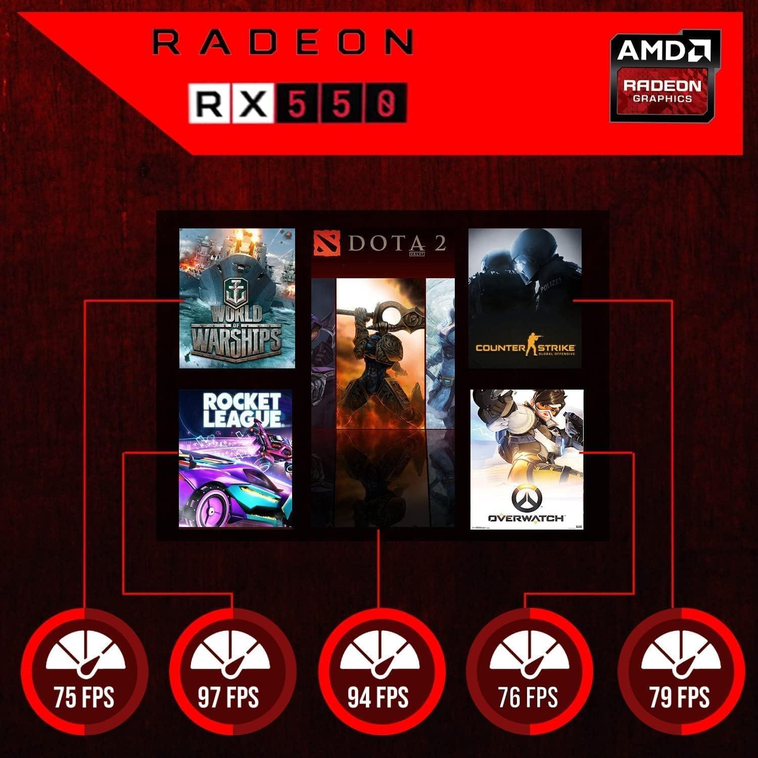 TechMagnet Gaming PC Desktop Intel core i7 6th Gen, Horizon+, GT-730 4GB DDR5, 16GB RAM, 1TB SSD, HDMI, DVI, VGA, RGB Keyboard Mouse, Wi-Fi, Windows 11 Professional (Renewed)