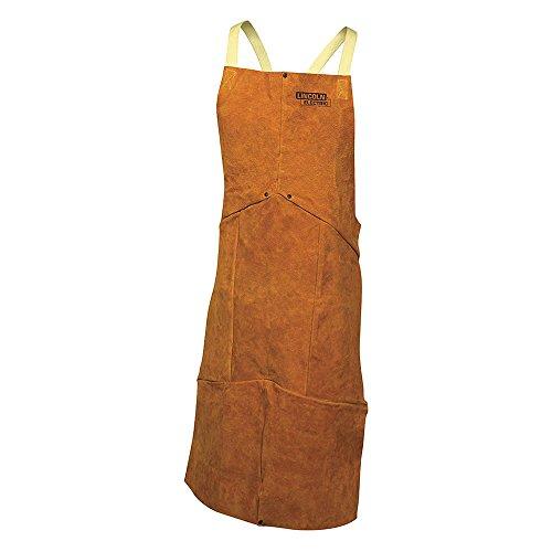 Lincoln Electric Lincoln Electric KH804 Brown One Size Flame-Resistant Leather Welding Apron