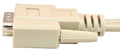 PTC PTC DB9 Serial (RS-232) Y-Splitter Cable, 1'ft (Twin Pack)