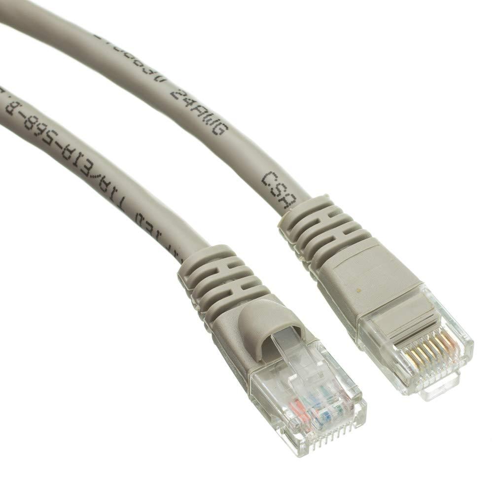 Cable Central LLC Cable Central LLC (Gray) Cat6 Ethernet Cable 6 Ft Cat6 Patch Cable, Cat6 Cable, Cat6 Network Cable, Internet Cable - 6 Feet