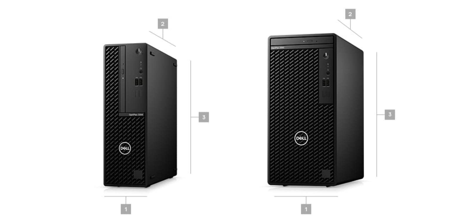 Dell Dell Optiplex 3090 MT Desktop | Core i5-10500 - 256GB SSD Hard Drive - 16GB RAM | 6 cores @ 4.5 GHz Win 11 Pro Black