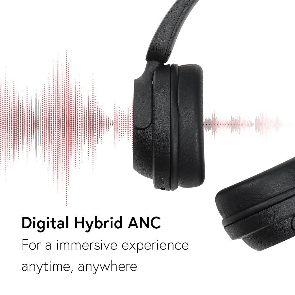 Phiaton Phiaton BonoBeats Lite Digital Hybrid Active Noise Cancelling Wireless Headphones