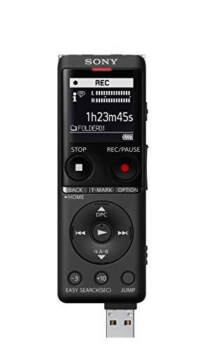 Sony Sony ICD-UX570 Digital Voice Recorder, ICDUX570BLK, usb