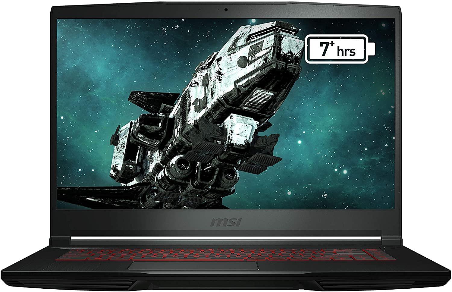 MSI MSI Newest GF63 Thin Gaming Laptop, 15.6" FHD 144Hz, Intel i5-11400H, RTX 3050, 32GB RAM, 1TB NVMe SSD, Windows 11, Aluminum Black
