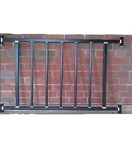 B&K Window Security Guard Steel Bars, Black. Size: 3644
