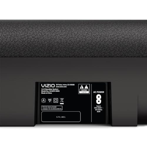 VIZIO VIZIO 5.1.2 Elevate SE Soundbar, Wireless Subwoofer, Surround Sound w/Dolby Atmos & DTS:X, Bluetooth Speaker, QuickFit Compatible SL512X-08 (New, 2024 Model)