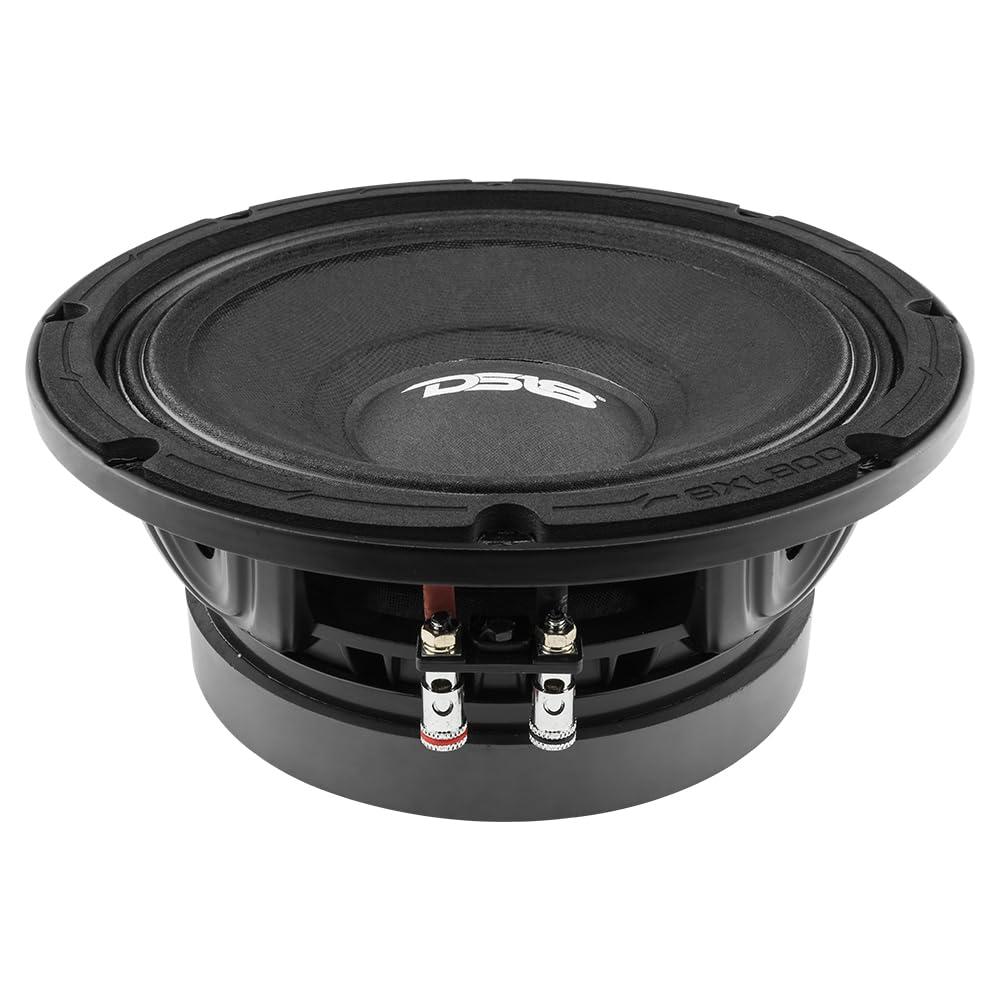 DS18 DS18 8XL800-4 PRO XL 8" Mid-Range Loudspeaker 400 Watts Rms 4 Ohm - Pro Midrange 8" Speaker Great for High-Performance Audio Applications - 1 Speaker