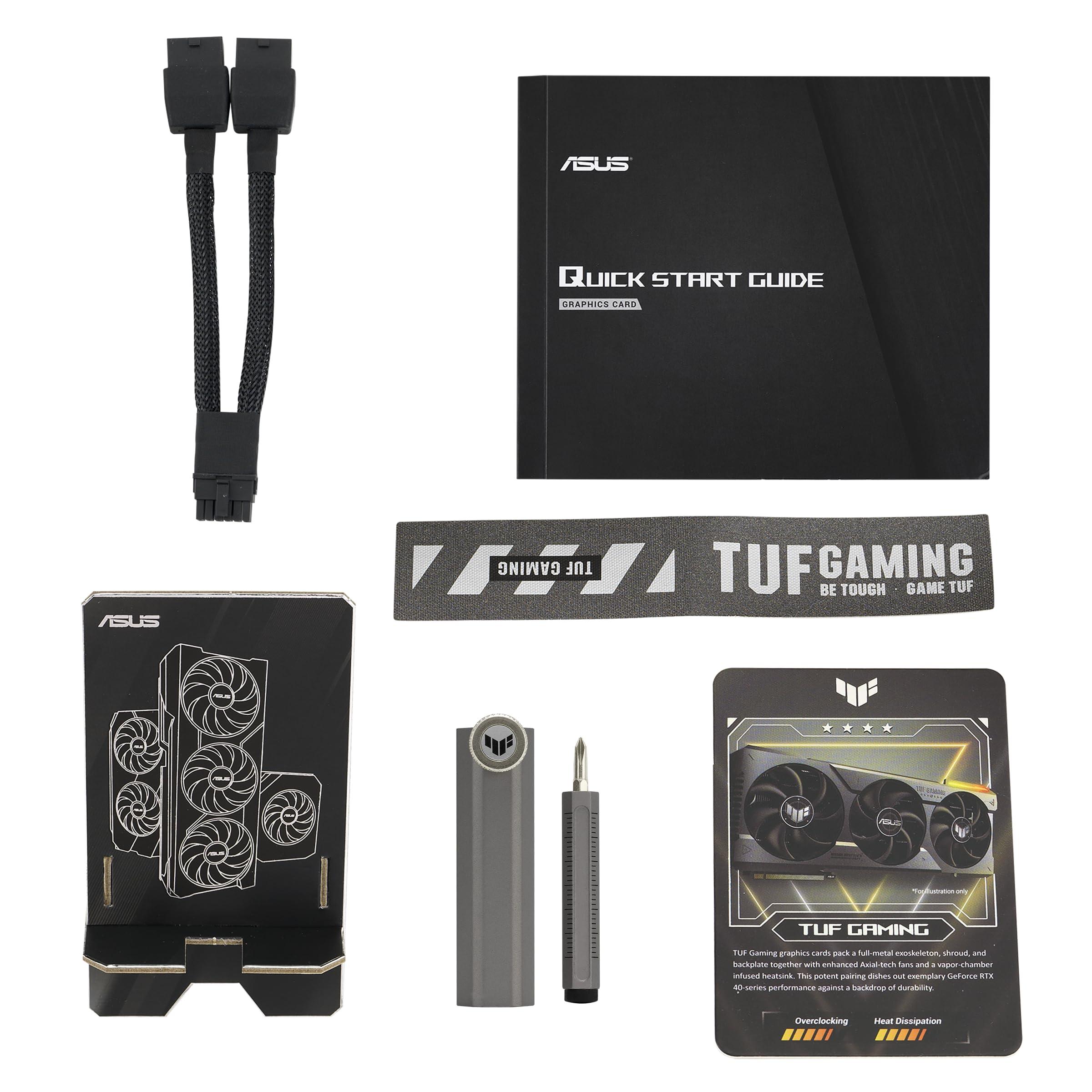 ASUS ASUS TUF Gaming NVIDIA GeForce RTX 4070 Ti Super OC Edition Gaming Graphics Card (PCIe 4.0, 16GB GDDR6X, HDMI 2.1a, DisplayPort 1.4a),RTX4070Ti|OC|Black
