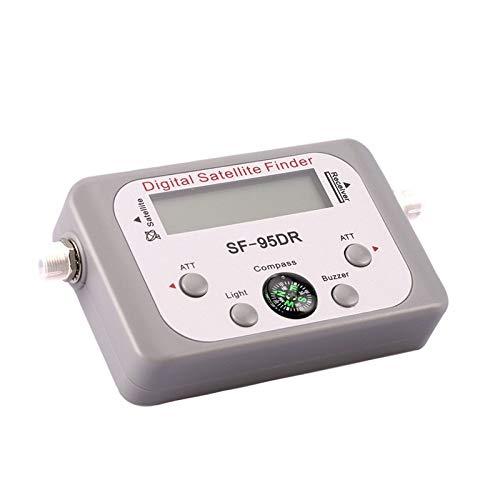 EX ELECTRONIX EXPRESS Electronix Express EX Digital Satellite Finder Meter for DirecTV - SF-95DR Backlit Plug and Play
