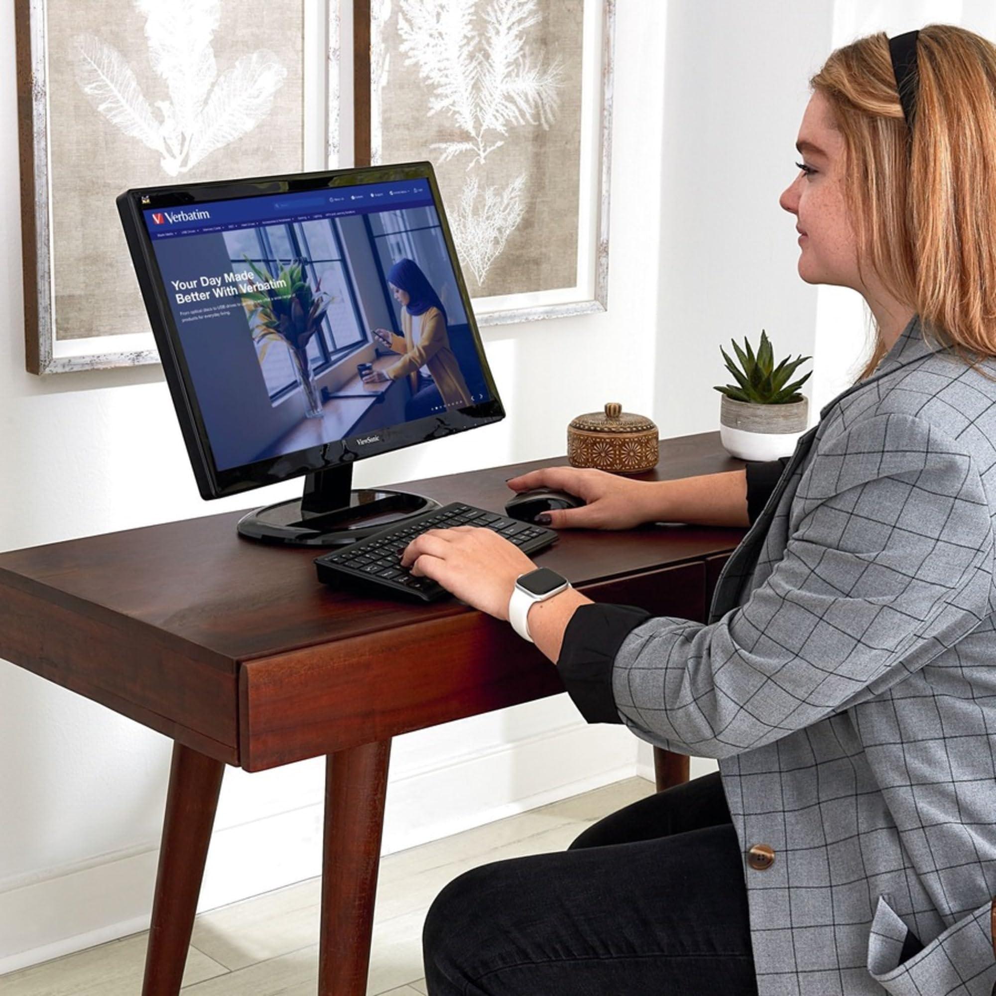 Verbatim Verbatim Silent Wireless Compact Keyboard and Mouse