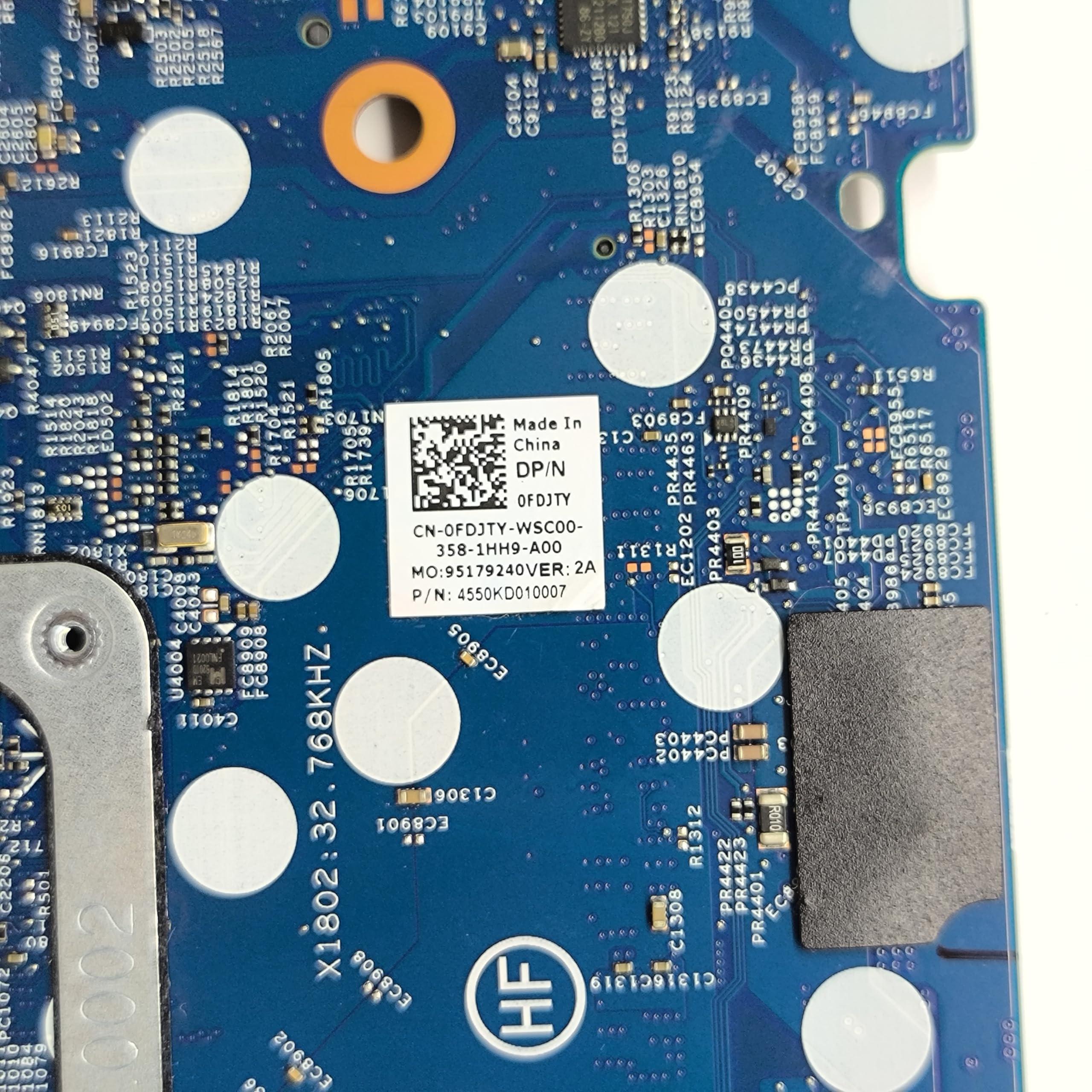 WGY Replacement Laptop Motherboard MKB_L14 CML UMA 19746-2 for Dell Latitude 3510 System Board i7-10510U Processor 0FDJTY FDJTY