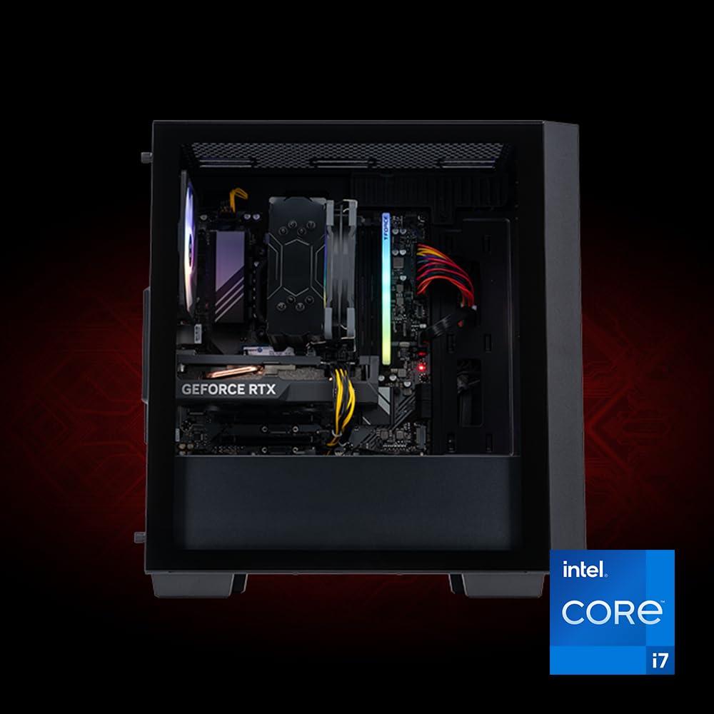 acer Acer Nitro 60 N60-640-UR12 Gaming Desktop | Intel Core i7-14700F 20-Core Processor | NVIDIA GeForce RTX 4060 | 16GB DDR5 | 1TB PCIe Gen 4 SSD | Wi-Fi 802.11ac | Gigabit Ethernet | Windows 11 Home