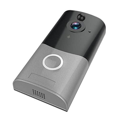 Supersonic Supersonic SC-5000VD Smart WiFi Doorbell Camera, with 1080P HD Video Recording, Voice Call Intercom, Infrared Night Vision, Remote Monitor, Intercom, Trigger, Built-in SD Card, No Wire Connection