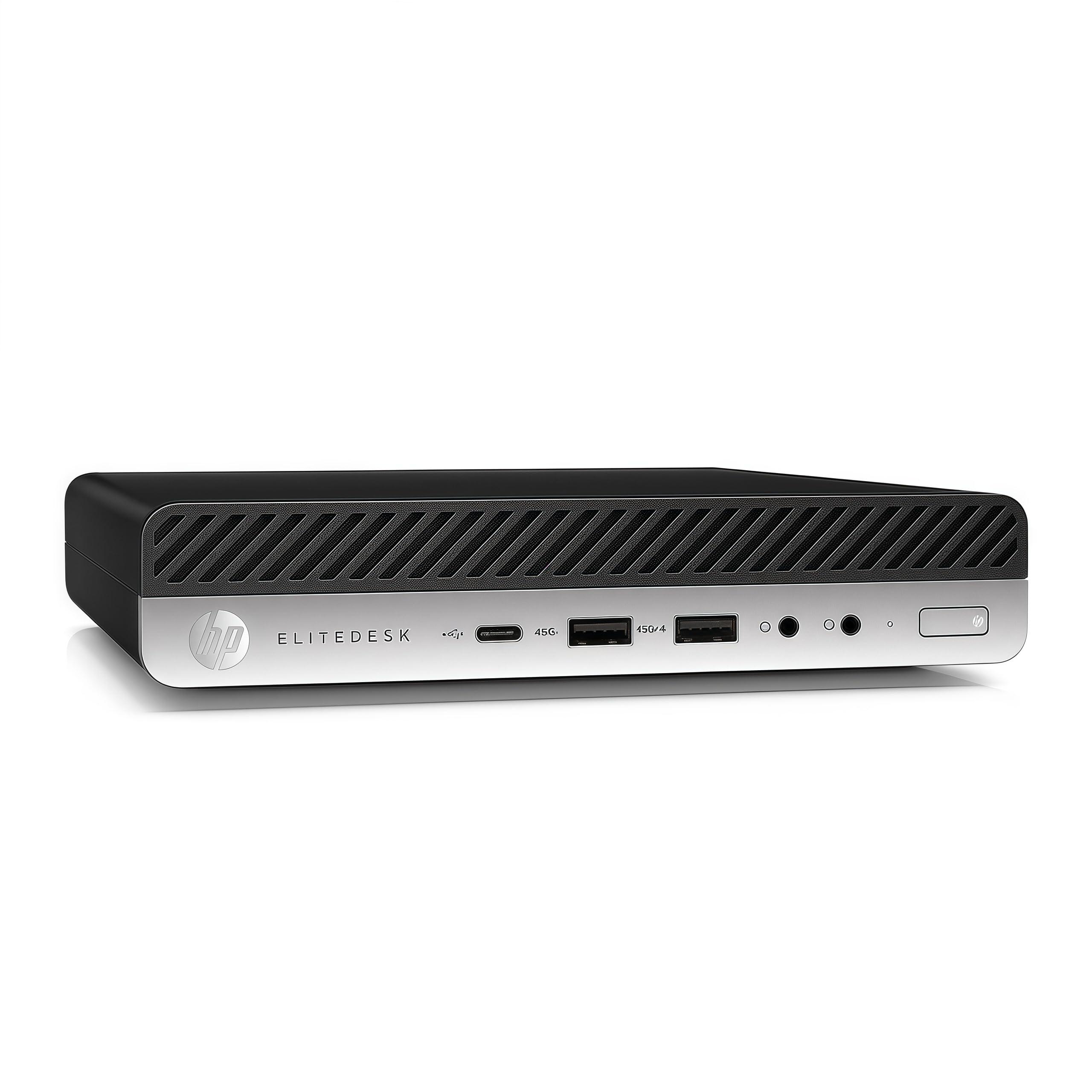HP HP EliteDesk 800 G4 Mini Grade A Desktop, Intel Core i5-8500T Professor, 2.1 GHz, 16GB DDR4 RAM, 512GB SSD, Wi-Fi, Bluetooth, Windows 10 Pro 64 bit (Renewed)