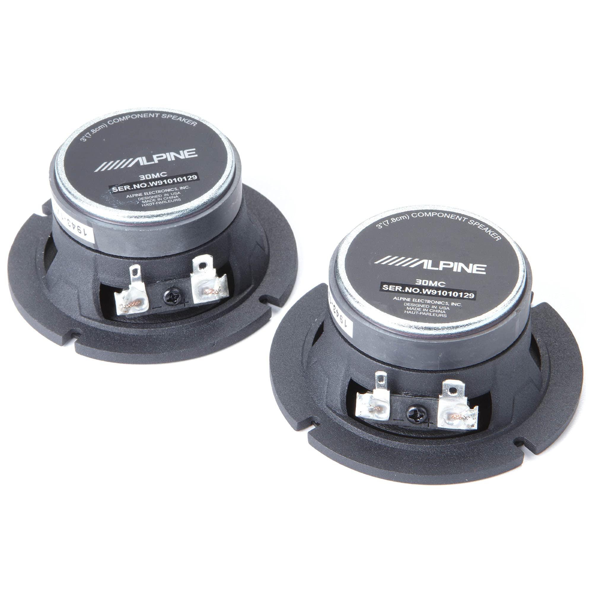 Alpine Alpine 30MC 3-Inch Midrange Component Speakers