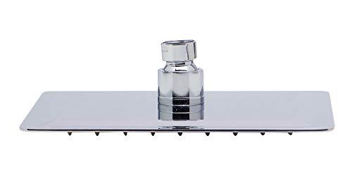 ALFI brand ALFI brand RAIN8S 8-Inch Solid Square Ultra Thin Rain Shower Head, Polished Stainless Steel