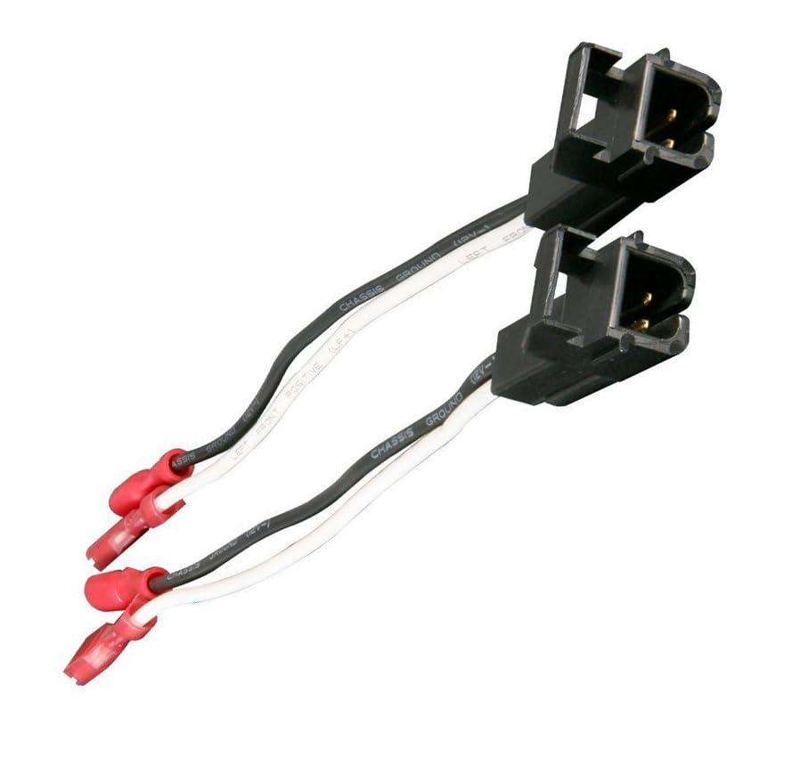 Unifizz Unifizz 72-4568 Speaker Harness for Select 1988-UP G-M Vehicles,Black - Connects Speakers to Factory Harness