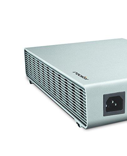 Rocstor Rocstor CommanderX EC31 8 TB 3.5" Encrypted External Hard Drive, USB 3.1/3.0, 5900 RPM, Silver (C280U7-01)