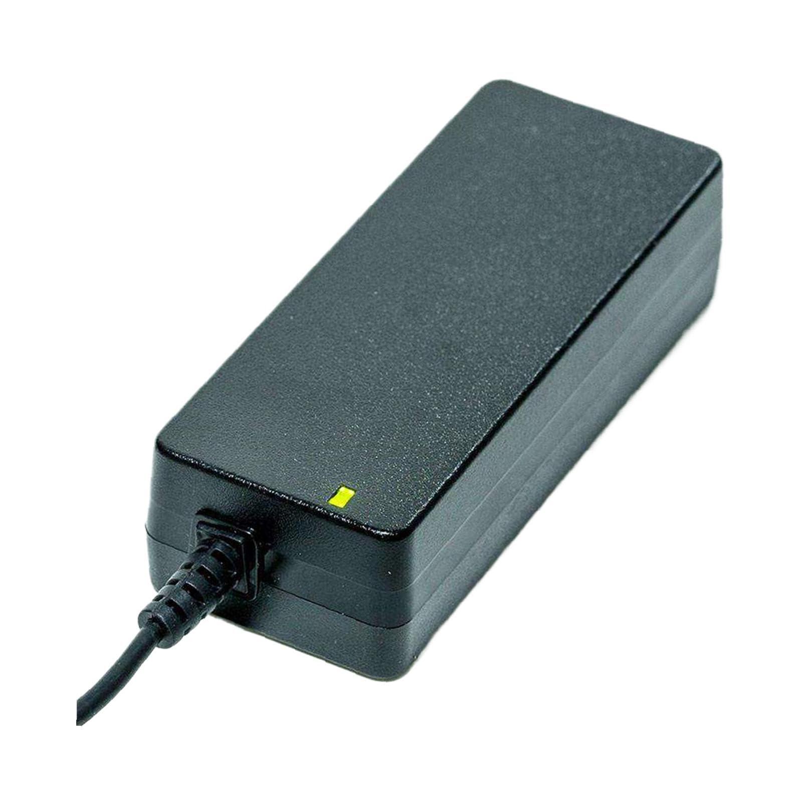 MEAN WELL Mean Well GST40A48-P1J Desktop AC Adapter, 40W 48V 0.84A, DC P1J Barrel Plug, 2.1mm I.D. x 5.5mm O.D. x 11mm Center Positive Female, 3 Pole AC Inlet IEC320-C14, Input: 90~264VAC, Level VI