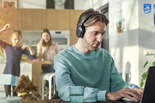 PHILIPS Philips Active Noise Cancelling Bluetooth Headphones H6506 - Folding, Lightweight, 30h Playtime, Multipoint Connection, Deep Bass - For Home/Office