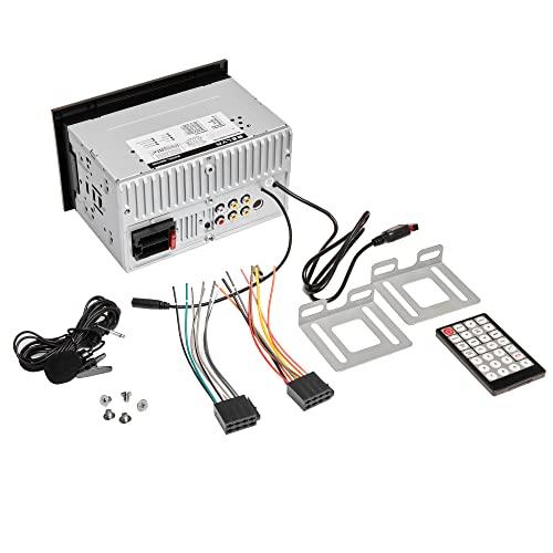 BELVA Belva BMV62W 6.2" Double DIN Touchscreen Bluetooth Car Stereo Receiver with Apple CarPlay, Android Auto and Mirrorlink