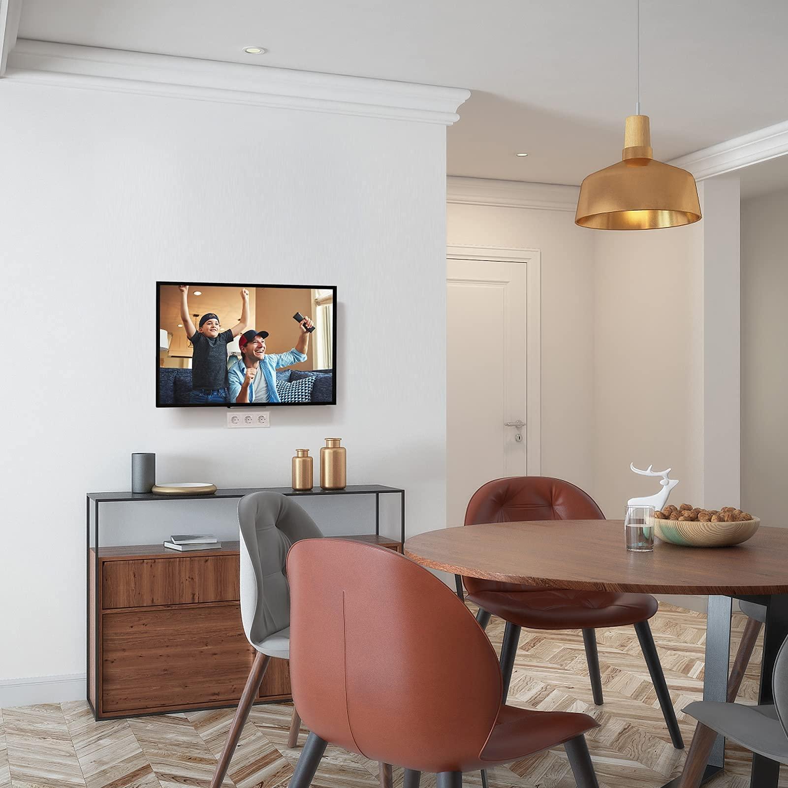 Mounting Dream Mounting Dream Monitor Wall Mount TV Bracket RV TV Mount for Most 10-26 inch TVs and Monitors, Small TV Mount with Swivel Tilt Rotation, Monitor Mount up to VESA 100x100mm and 33LBS