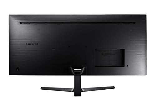 SAMSUNG SAMSUNG 34-Inch SJ55W Ultrawide Gaming Monitor (LS34J550WQNXZA) 75Hz Refresh, WQHD Computer Monitor, 3440 x 1440p Resolution, 4ms Response, FreeSync, Split Screen, HDMI, Black