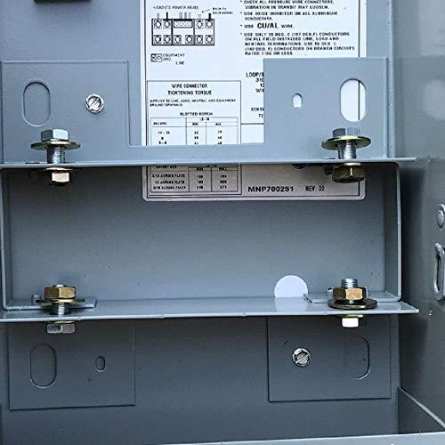 GE GE RV GE1LU532PS Pad Mount Pedestal with 100 Amp 120/240-Volt Panel with 50, 30 and 20 Amp GFCI Receptacle