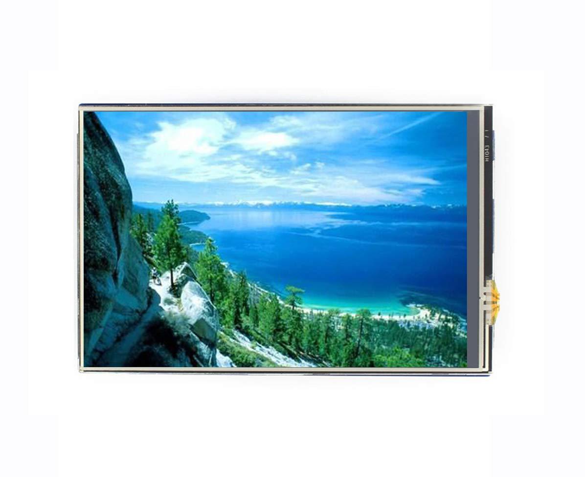 waveshare waveshare 4inch Touch TFT LCD Shield Resistive Screen SPI Display 480x320 Pixel Onboard Stand-Alone Touch Controller Compatible with Leonardo Development Boards