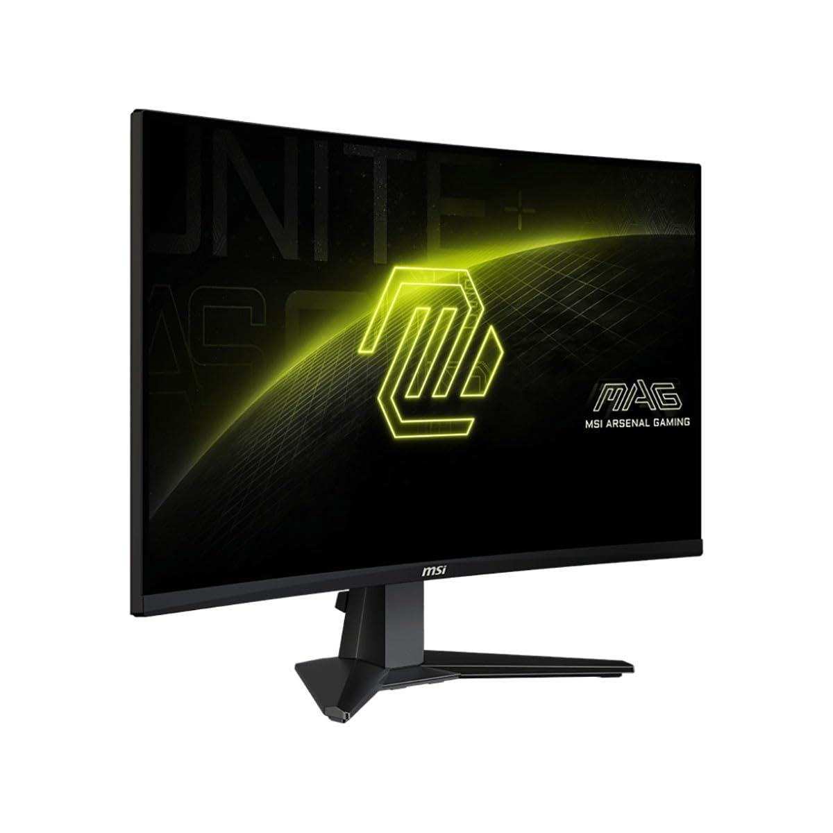 MSI MSI MAG 276CXF 27-inch 1920 x 1080 (FHD) Curved Monitor, 280Hz, HDMI, DisplayPort, VGA Port, VESA Mountable, Tilt, Speaker, Slim Bezel, 0.5ms, Black