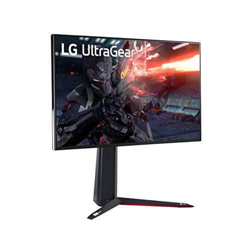 LG LG 27GN950-B UltraGear Gaming Monitor 27 UHD (3840 x 2160) Nano IPS Display, 1ms Response Time, 144Hz Refresh Rate, G-SYNC Compatibility, AMD FreeSync Premium Pro, Tilt/Height/Pivot Adjustable Stand