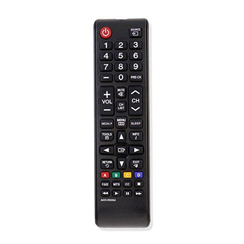 WINFLIKE New Remote Fit for Samsung TV Remote Controller AA59-00666A Replacemet for TV UN55EH6001FXZA AH01 CH02 UN55EH6001FXZATH03 UN60ES6003F H46B LH32HDBPLGA/ZA LH40HDBPLGA/ZA LH46HDBPLGA/ZA UN32EH4003V