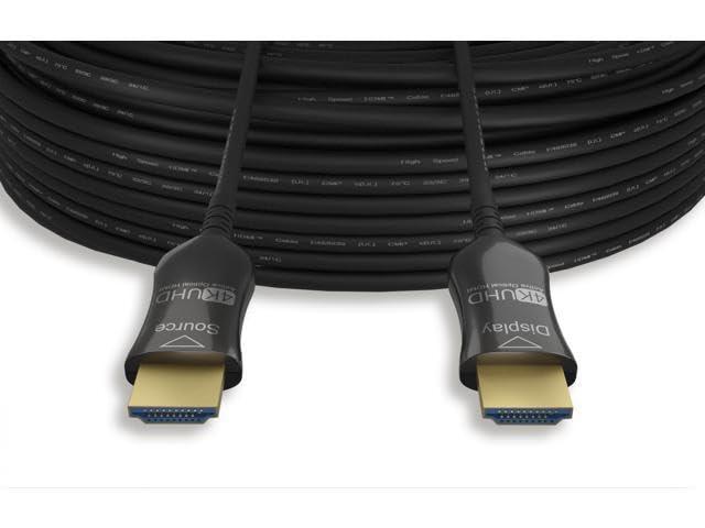 Nippon Labs Nippon Labs 4K Hybrid Active Optical Fiber CL3 HDMI Cable, 4K@ 60Hz, UHD High Speed HDMI2.0 AOC (Active Optical Cable) Cable (75 ft.)