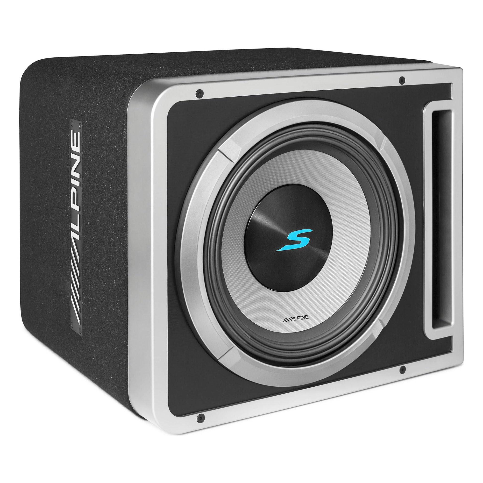 Alpine Alpine S2-SB12V 12" Halo S-Series Preloaded Subwoofer Ported Enclosure with ProLink
