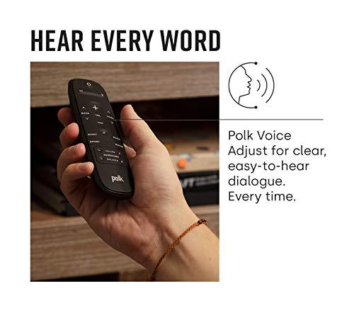 Polk Audio Polk Audio React Sound Bar, Dolby & DTS Virtual Surround Sound, Next Gen Alexa Voice Engine with Calling & Messaging Built-in, Expandable to 5.1 with Matching React Subwoofer & SR2 Surround Speakers