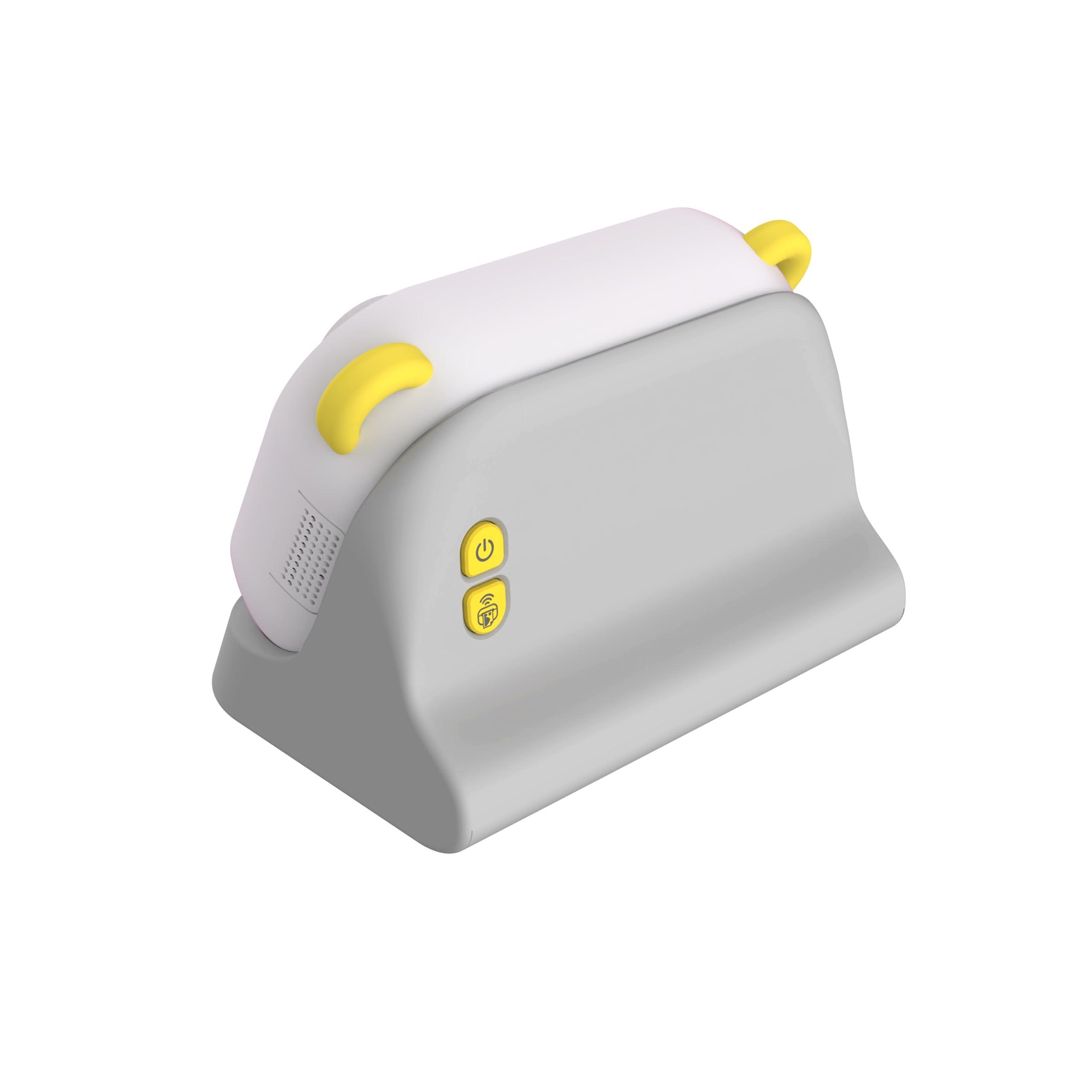 Oaxis myFirst Camera Insta Wi - Kids Digital Camera Instant Print, Label Maker, Unlimited Printing, 12MP Photos 1080P Video and Selfie Lens, Memory Card, Neck Lanyard, for Kids 3-12 (Yellow)