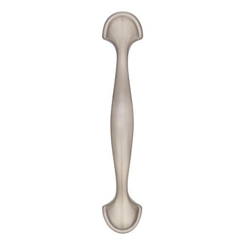 Amerock Amerock | Cabinet Pull | Satin Nickel | 3 inch (76 mm) Center to Center | Everyday Heritage | 1 Pack | Drawer Pull | Drawer Handle | Cabinet Hardware