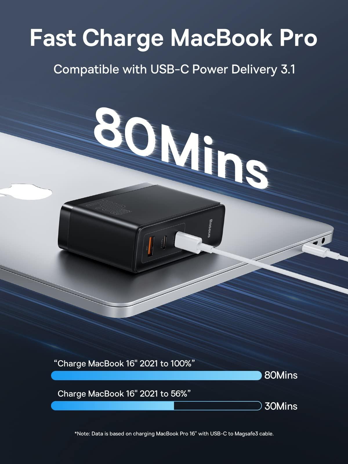 Baseus Baseus 140W Wall Charger & USB C Cable
