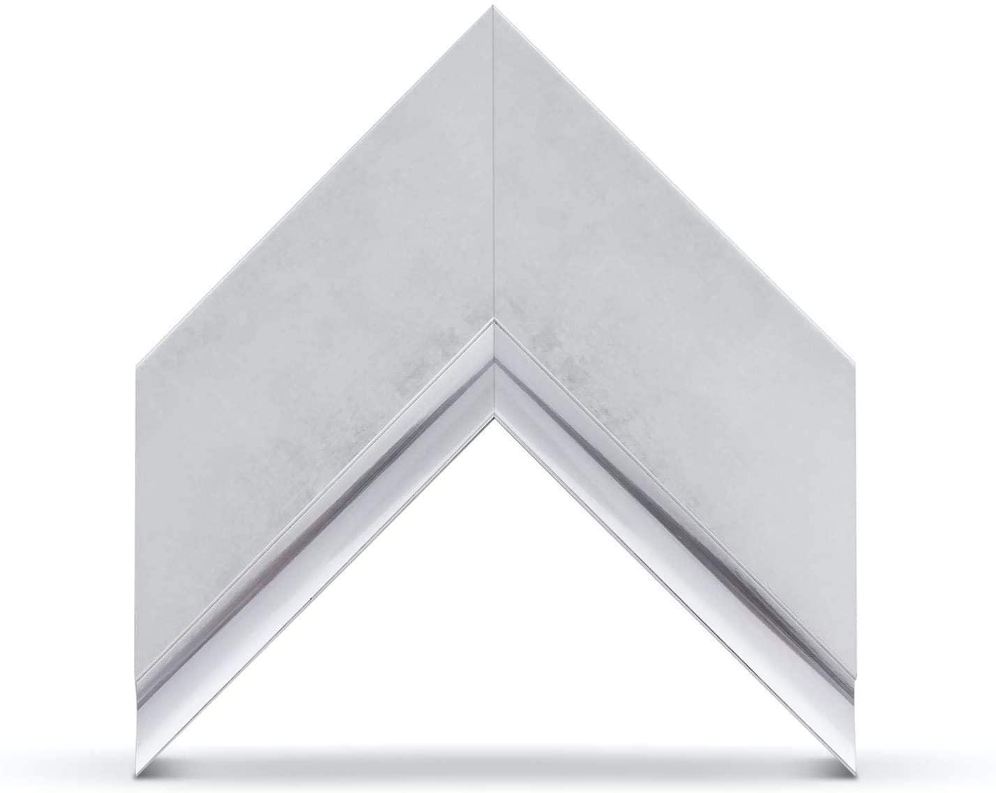 Frame My TV Frame My TV Deco TV Frames - Contemporary Silver Smart Frame Compatible ONLY with Samsung The Frame TV (65\", Fits 2021-2024 Frame TV)