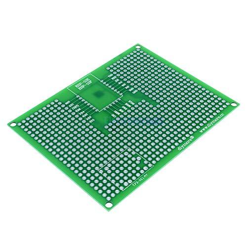Phoncoo 1Pcs 7x9CM Prototype PCB Breadboard for ESP8266 ESP-12E ESP-12F ESP32 ESP-32S Realy Double Side Prototype PCB New Arrival