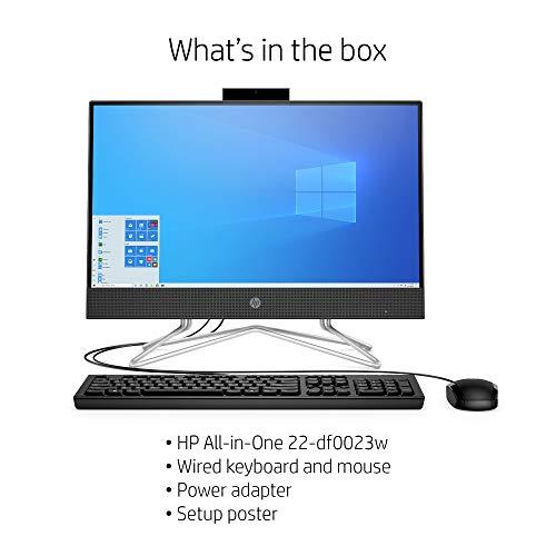 HP HP 22-DF AMD Ryzen 3 3250U 8GB 1TB HDD 21.5-Inch Full HD Touch Screen All-in-One PC