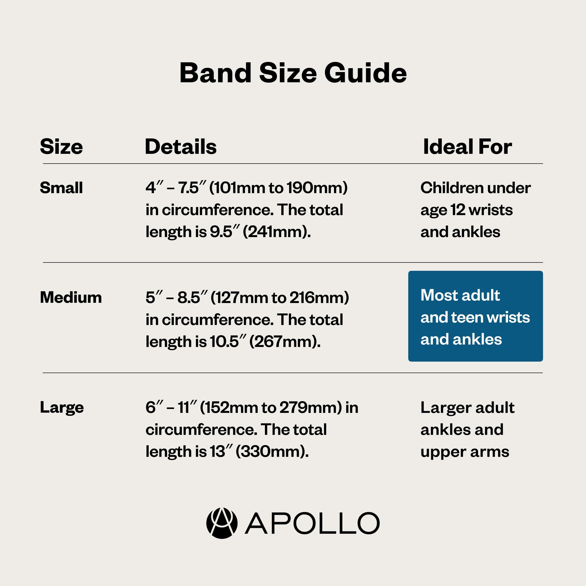 Apollo Neuro Apollo Neuro Sleep Band | Enhance Sleep With Adjustable Ankle Strap for Apollo Wearable Devices (Black)