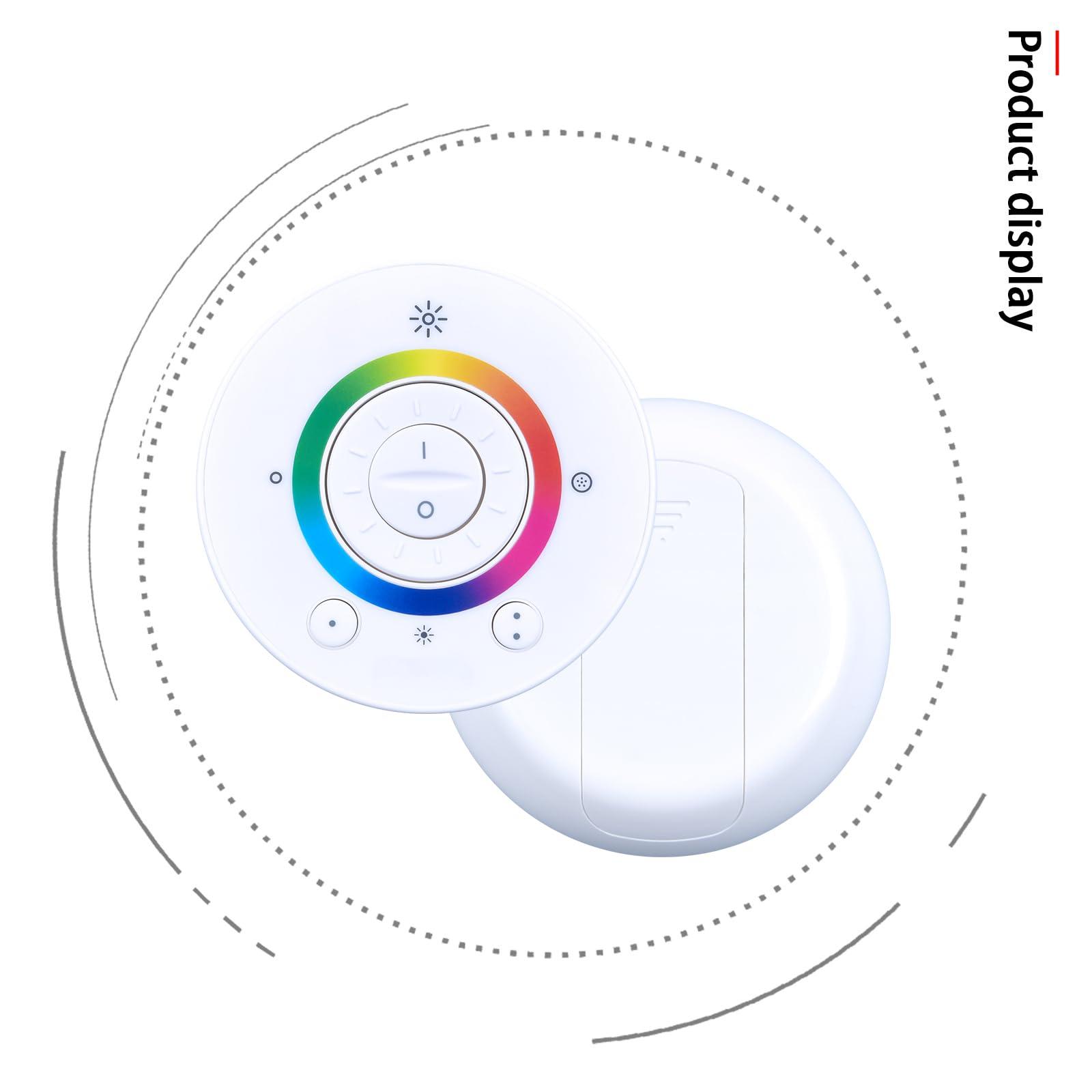 ZWP ZWP Replacement Remote Control Compatible for Philips HRC0303 PTR3 3139 238 24401 LivingColors Gen 2 3 LED Lights