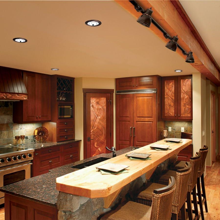 WAC Lighting WAC Lighting L Track 6FT Single Circuit Field Cuttable 120V Track for L Style 2-Wire Track Fixtures with 2 Endcaps in Brushed Nickel